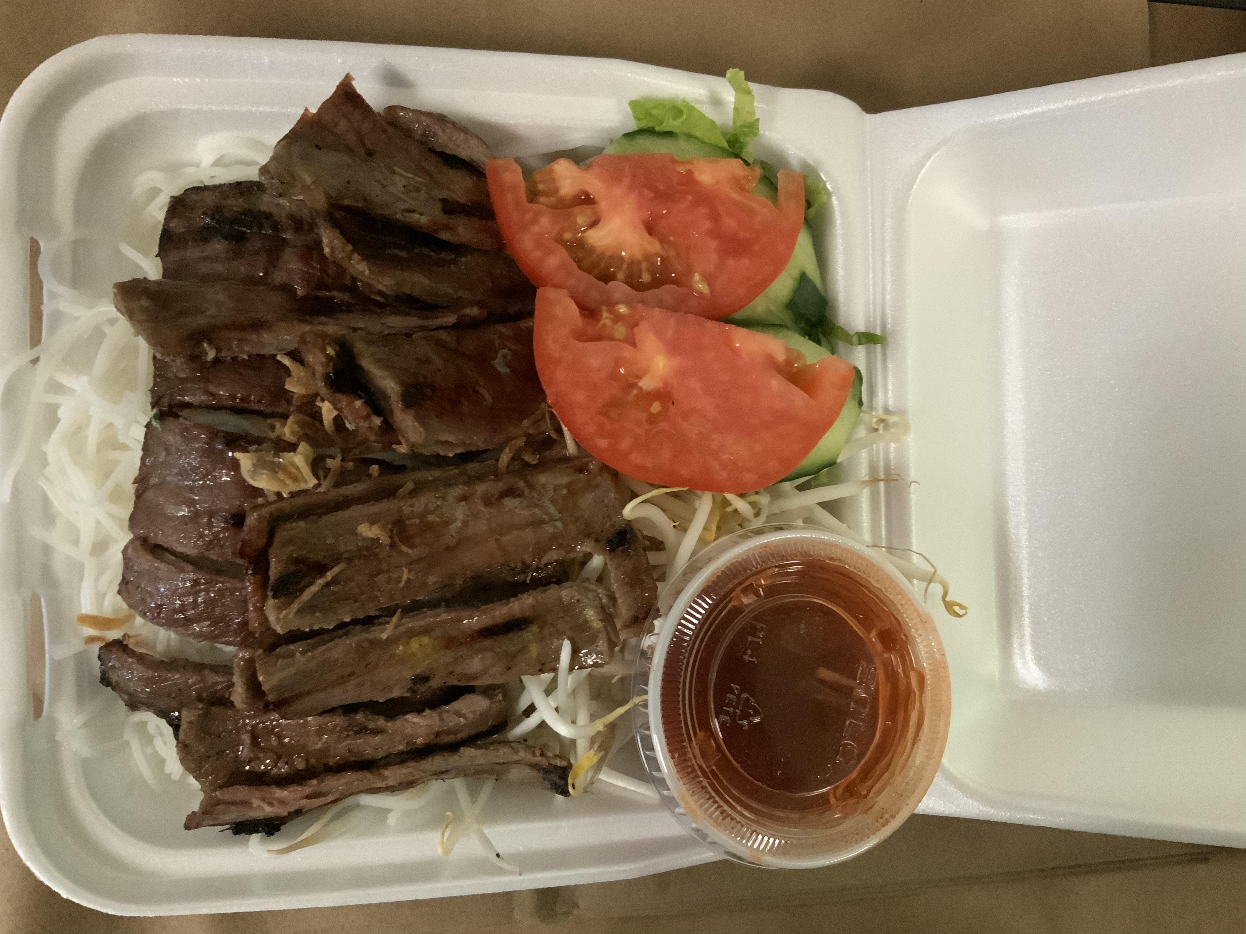 Order Beef Vietnamese Rice Noodle Bowl food online from Moongate Asian Grill store, Denver on bringmethat.com