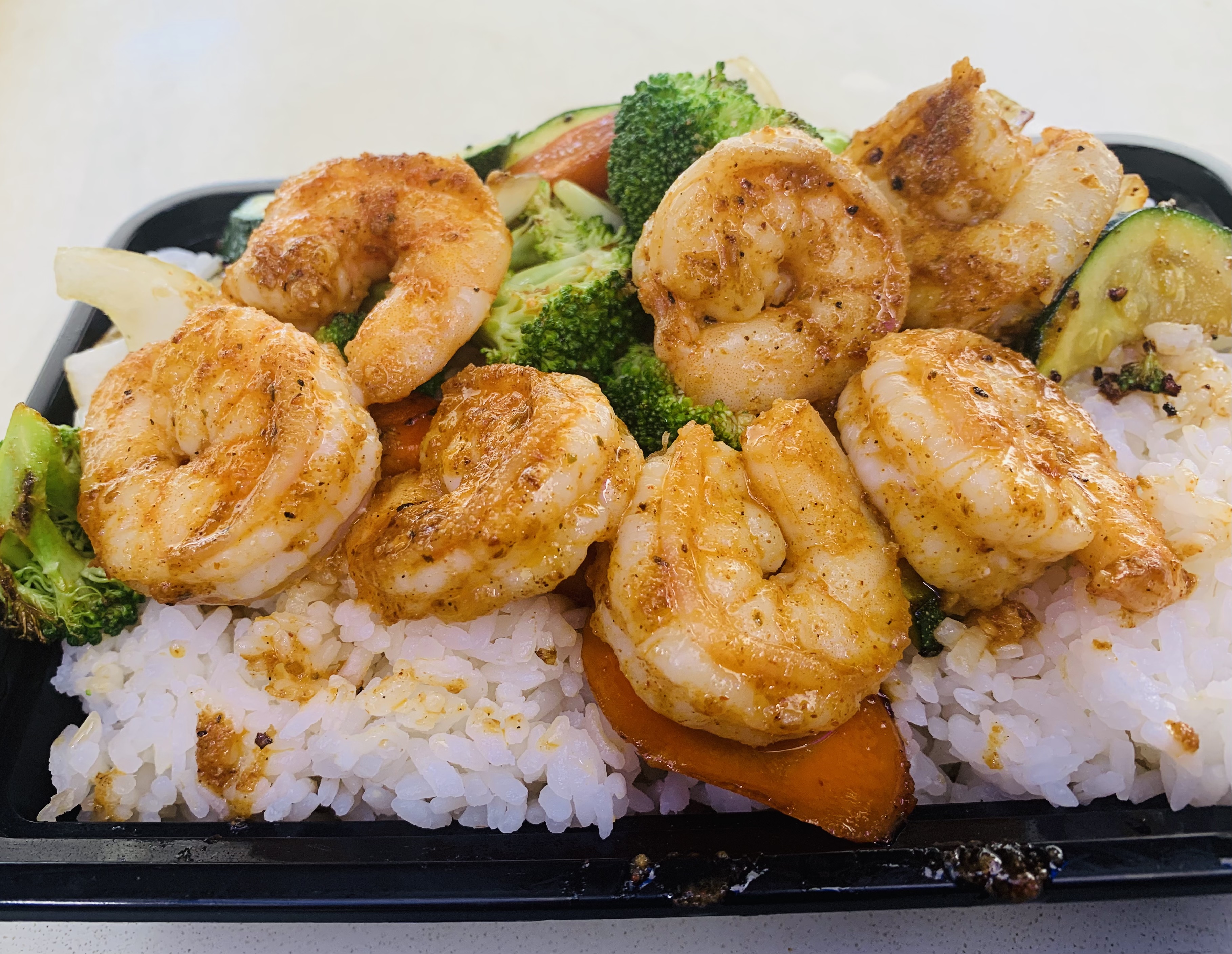 Order Cajun Spicy Shrimp Bowl food online from Samurai Hibachi Grill store, Los Angeles on bringmethat.com