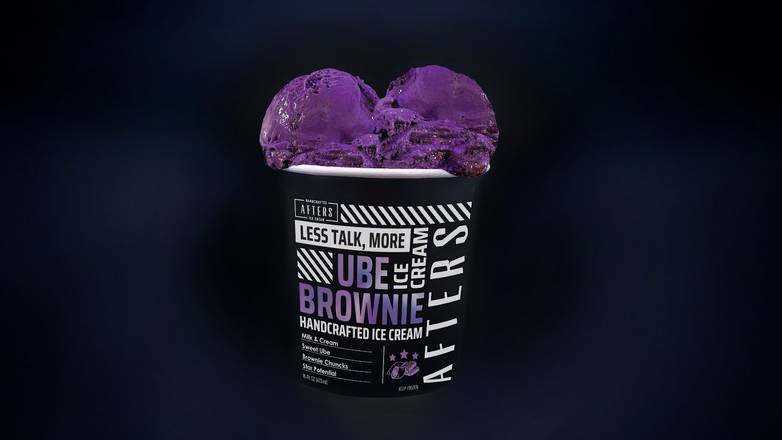 Order Ube Brownie food online from Afters Ice Cream store, Pasadena on bringmethat.com