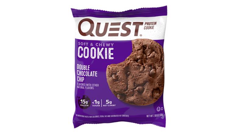Order Quest Cookie Double Chocolate Chip food online from Trumbull Mobil store, Trumbull on bringmethat.com