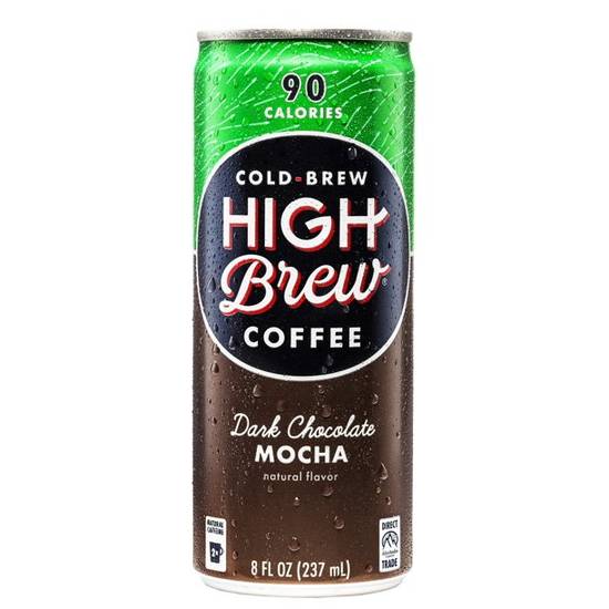 Order High Brew Cold Brew Coffee Dark Chocolate Mocha food online from Deerings Market store, Traverse City on bringmethat.com
