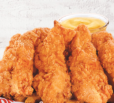 Order Hand-Breaded Fresh Chicken Strips food online from Shoney'S store, Myrtle Beach on bringmethat.com
