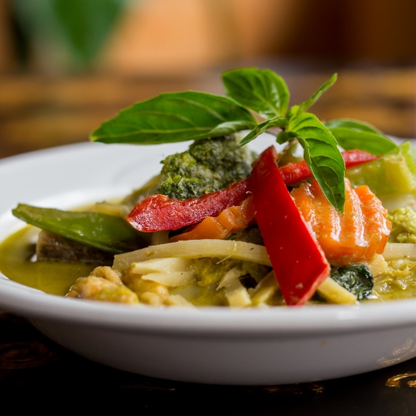 Order Green Curry food online from Thai Tanium store, Gaithersburg on bringmethat.com