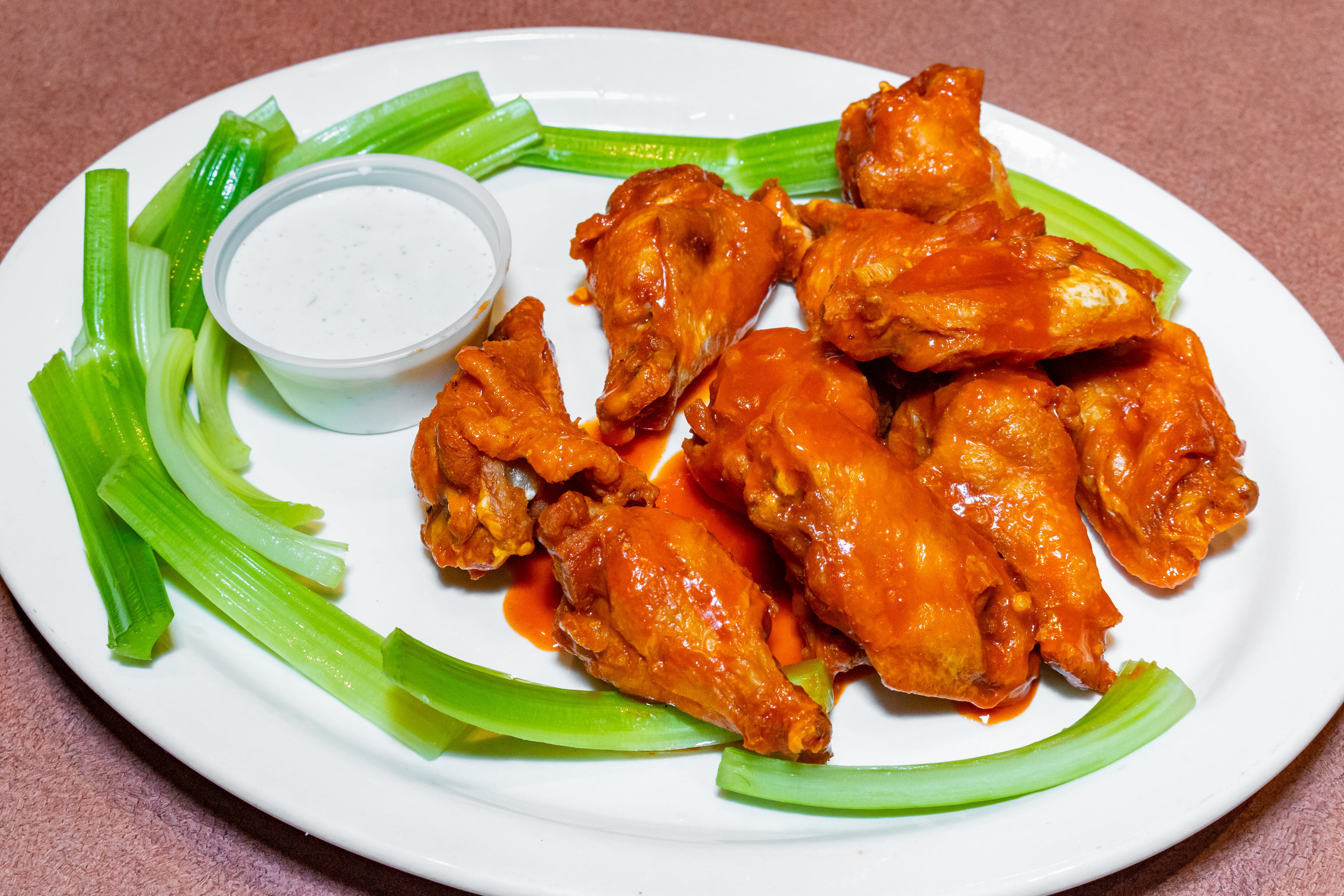 Order Boneless Wings - 10 Pieces food online from Pyramid Pizza & Sports Bar store, Addison on bringmethat.com