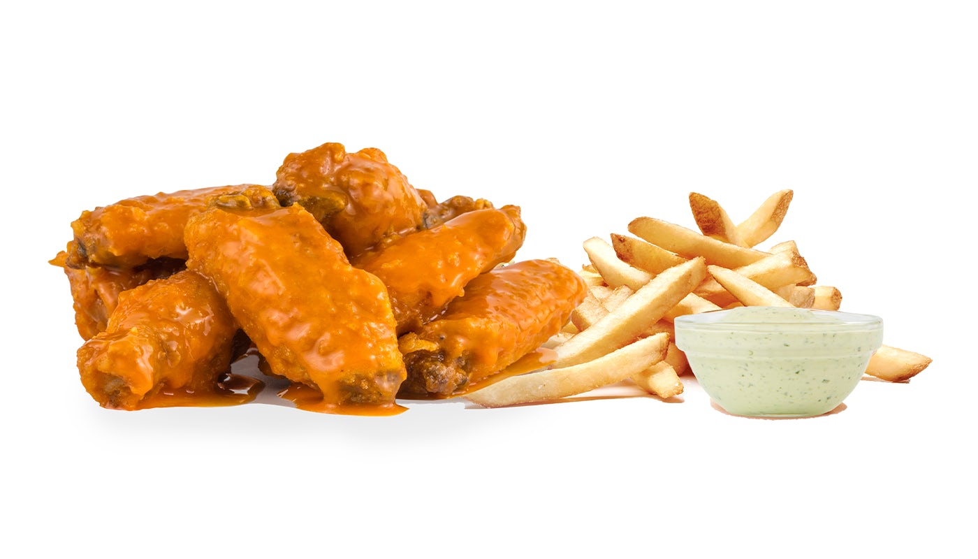 Order 8 Wing Combo food online from Starbird Wings store, Campbell on bringmethat.com