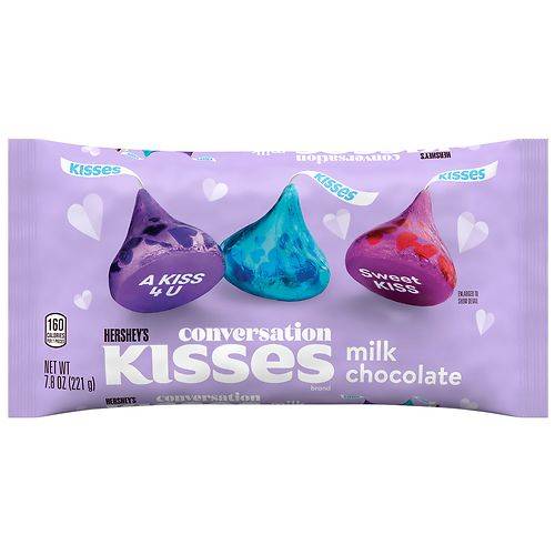 Order Hershey's Conversation Candy, Valentine's Day, Bag Milk Chocolate - 7.8 oz food online from Walgreens store, Omaha on bringmethat.com
