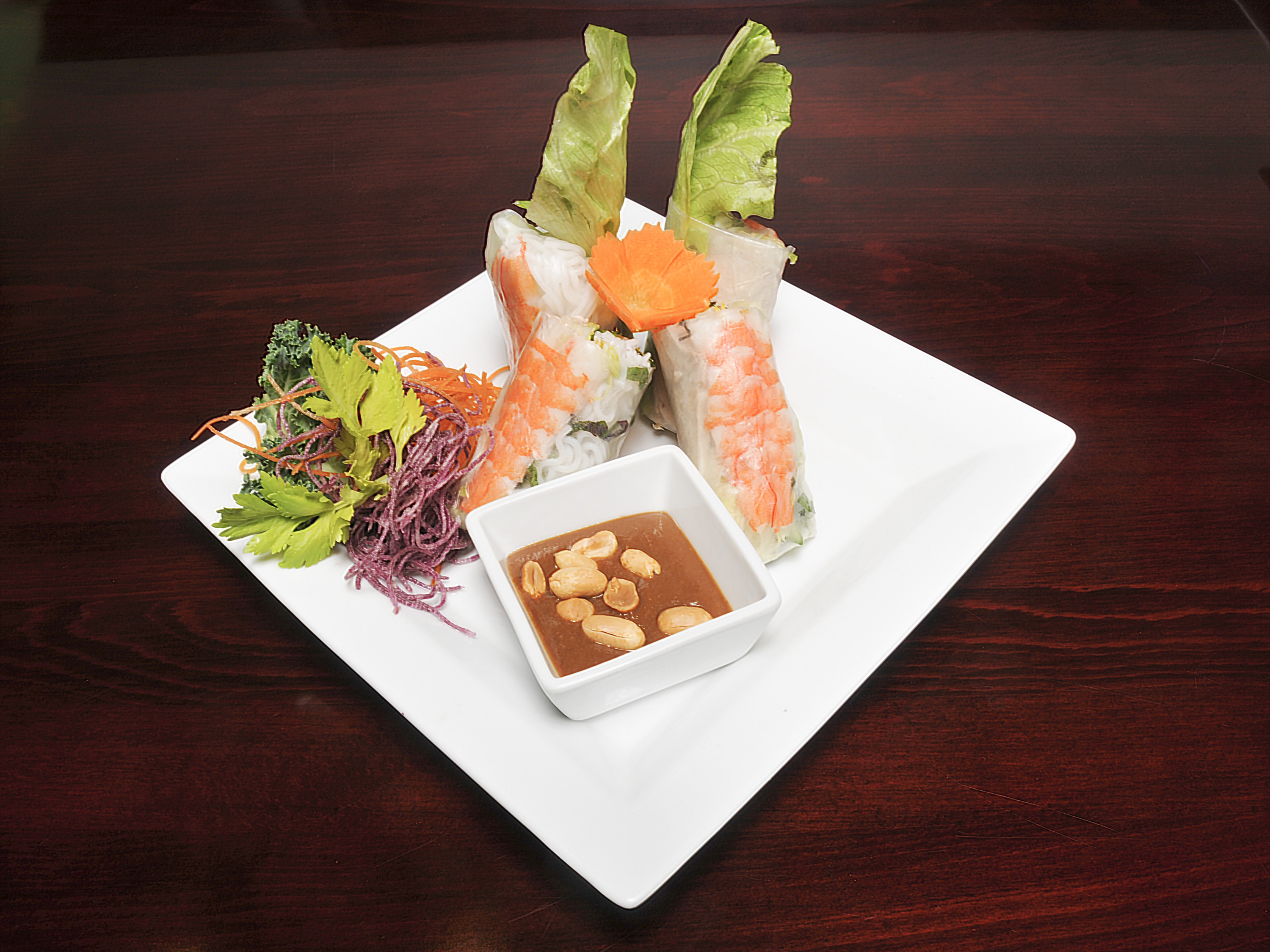 Order Fresh Summer Rolls food online from Ipho Sushi Kitchen & Bar store, Knightdale on bringmethat.com