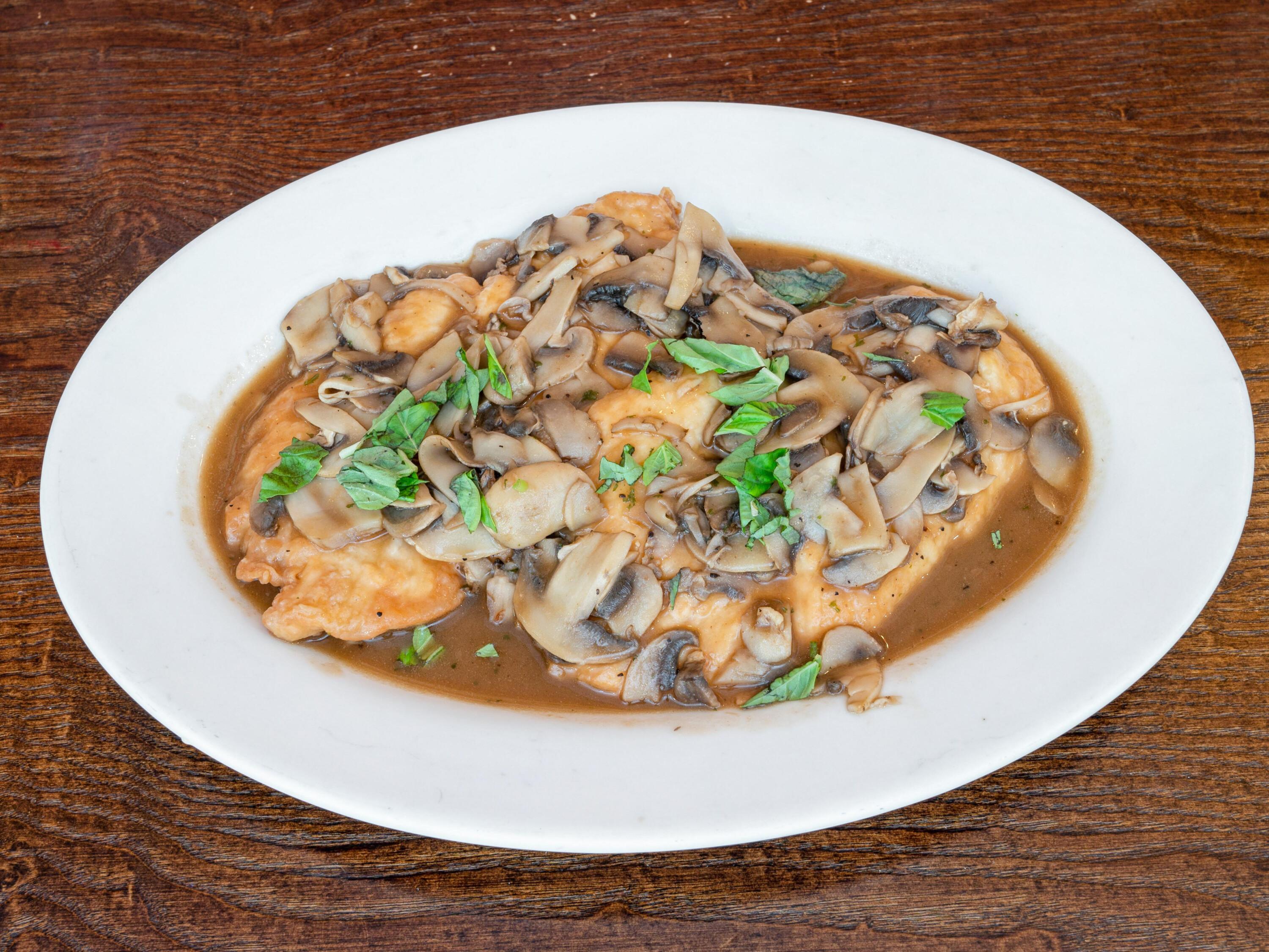 Order Veal Marsala food online from Primo Pizza store, Wayne on bringmethat.com