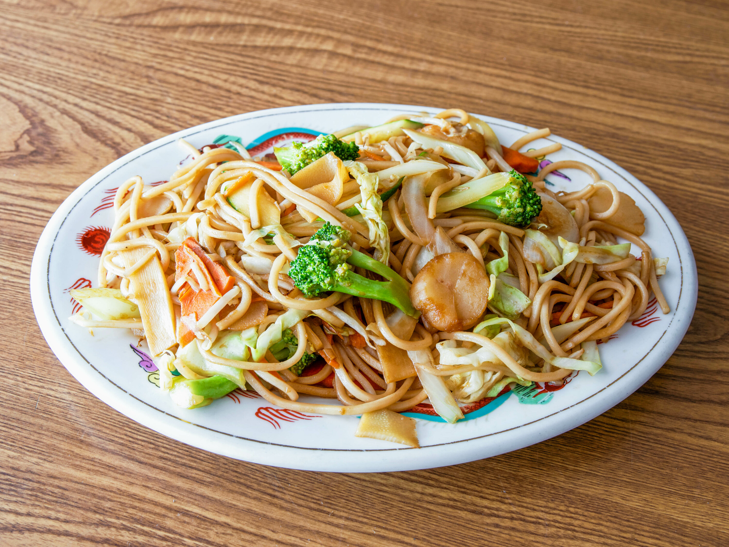 Order 2. Vegetable Lo Mein food online from King Wong Chinese store, Phoenix on bringmethat.com
