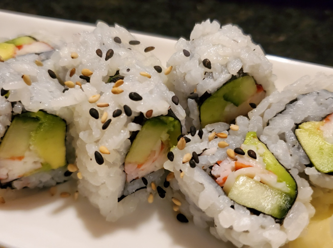 Order California Roll food online from Iron Fish Sushi & Grill store, Pflugerville on bringmethat.com