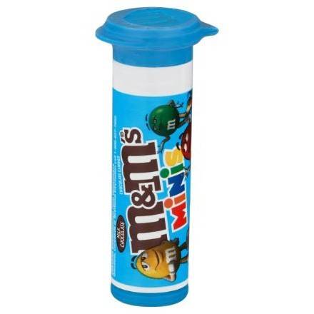 Order M&M's Minis Milk Chocolate Tube (1.08 oz) food online from 7-Eleven By Reef store, Atlanta on bringmethat.com