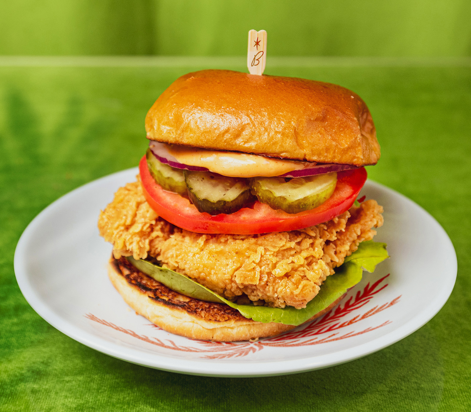 Order Fried Chicken Sandwich food online from Beverly Hills Burger Bungalow store, South Bend on bringmethat.com