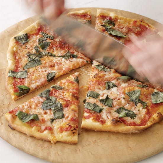 Order Round Thin Crust Cheese Pizza - Medium 14'' food online from Brad's Pizza store, Carlisle on bringmethat.com