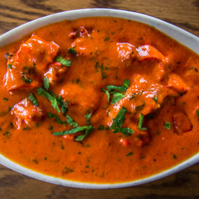 Order Butter Chicken/ Chicken Makhani food online from Himalayan Yak & Yeti store, San Diego on bringmethat.com