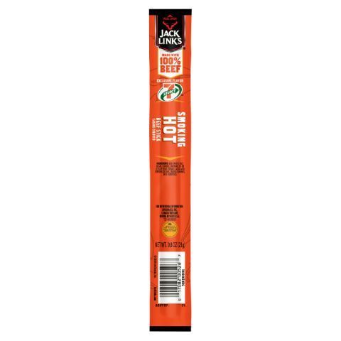 Order 7-Select Jack Links Smoking Hot Beef Stick .8oz food online from 7-Eleven store, DeBary on bringmethat.com