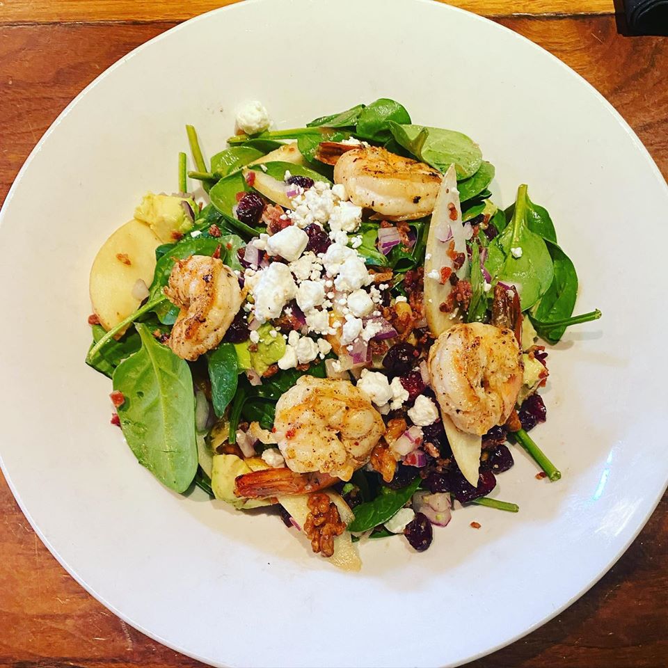 Order Seasonal Spinach Salad food online from The 520 Bar & Grill store, Jeannette on bringmethat.com