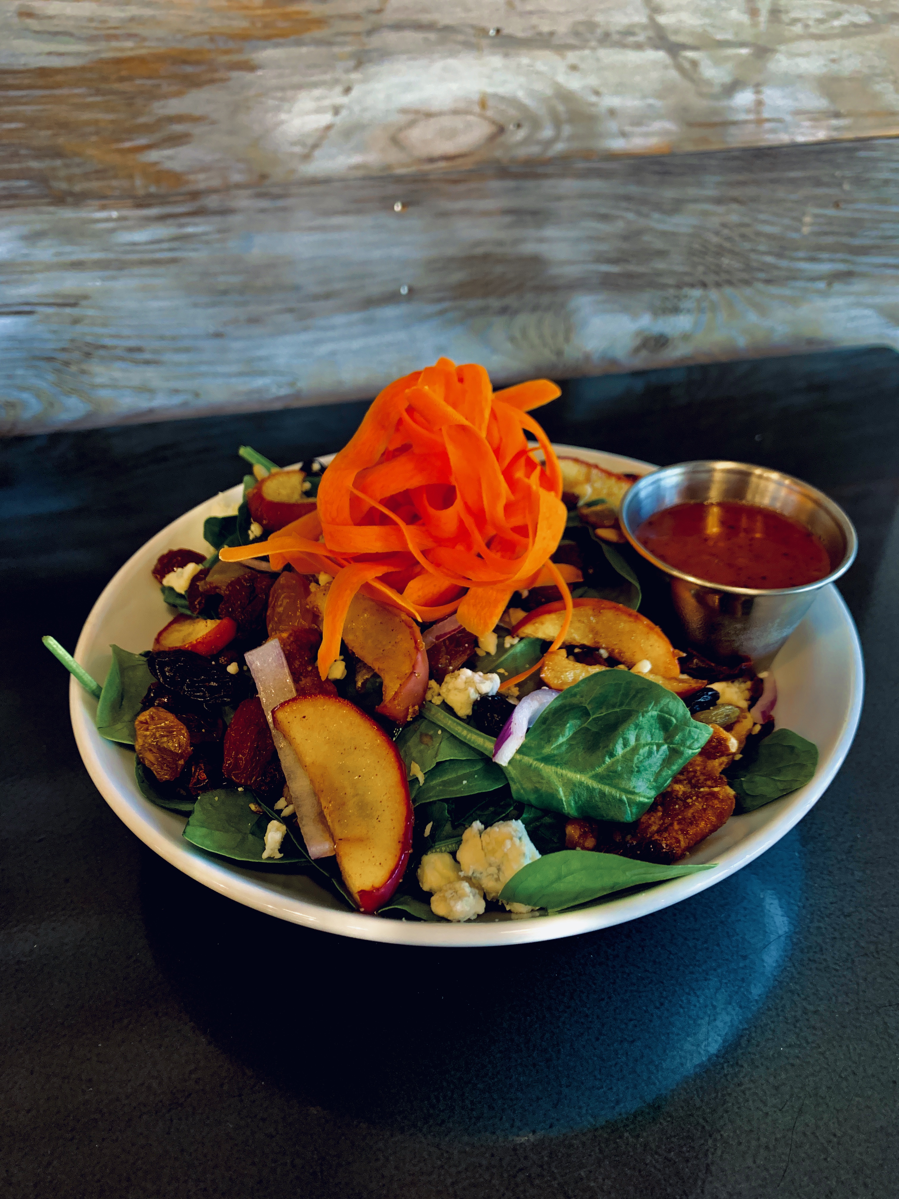 Order The Harvest Salad  food online from Juiceria Smoothie Bar and Cafe store, Goose Creek on bringmethat.com