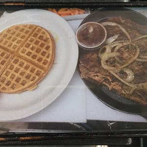 Order Tbone & waffle food online from Fabulous Flavors Friends Diner In Restaurant store, Memphis on bringmethat.com