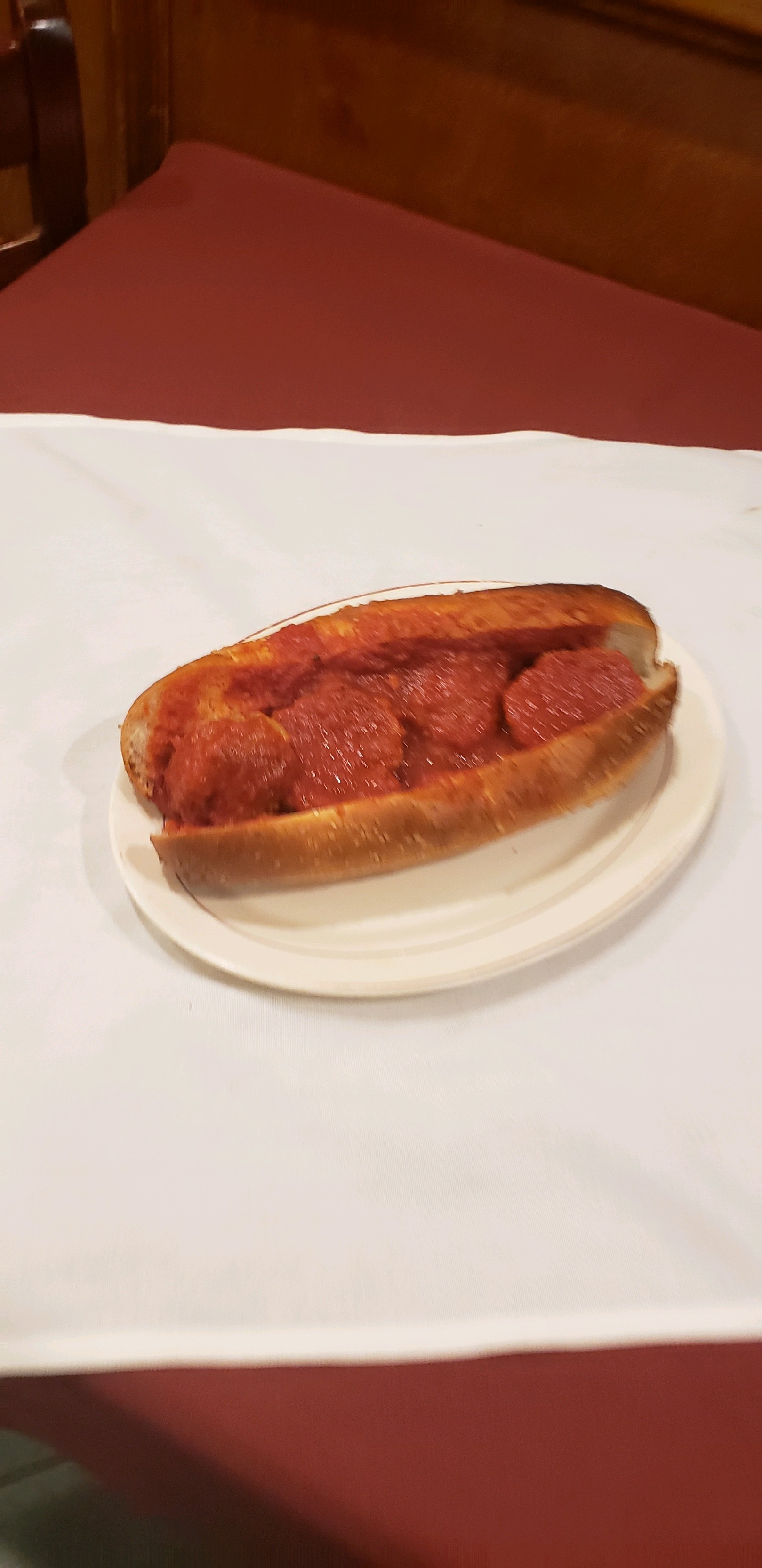 Order Meatball Hero food online from Mangia Pizza and Italian Restaurant store, North Babylon on bringmethat.com
