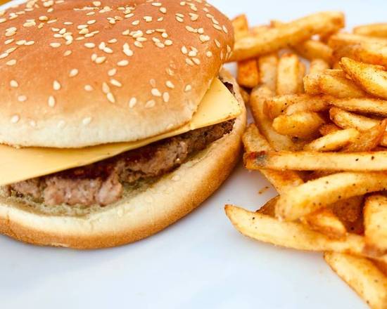 Order Cheeseburger food online from Wings & Burgers To Go store, Denver on bringmethat.com