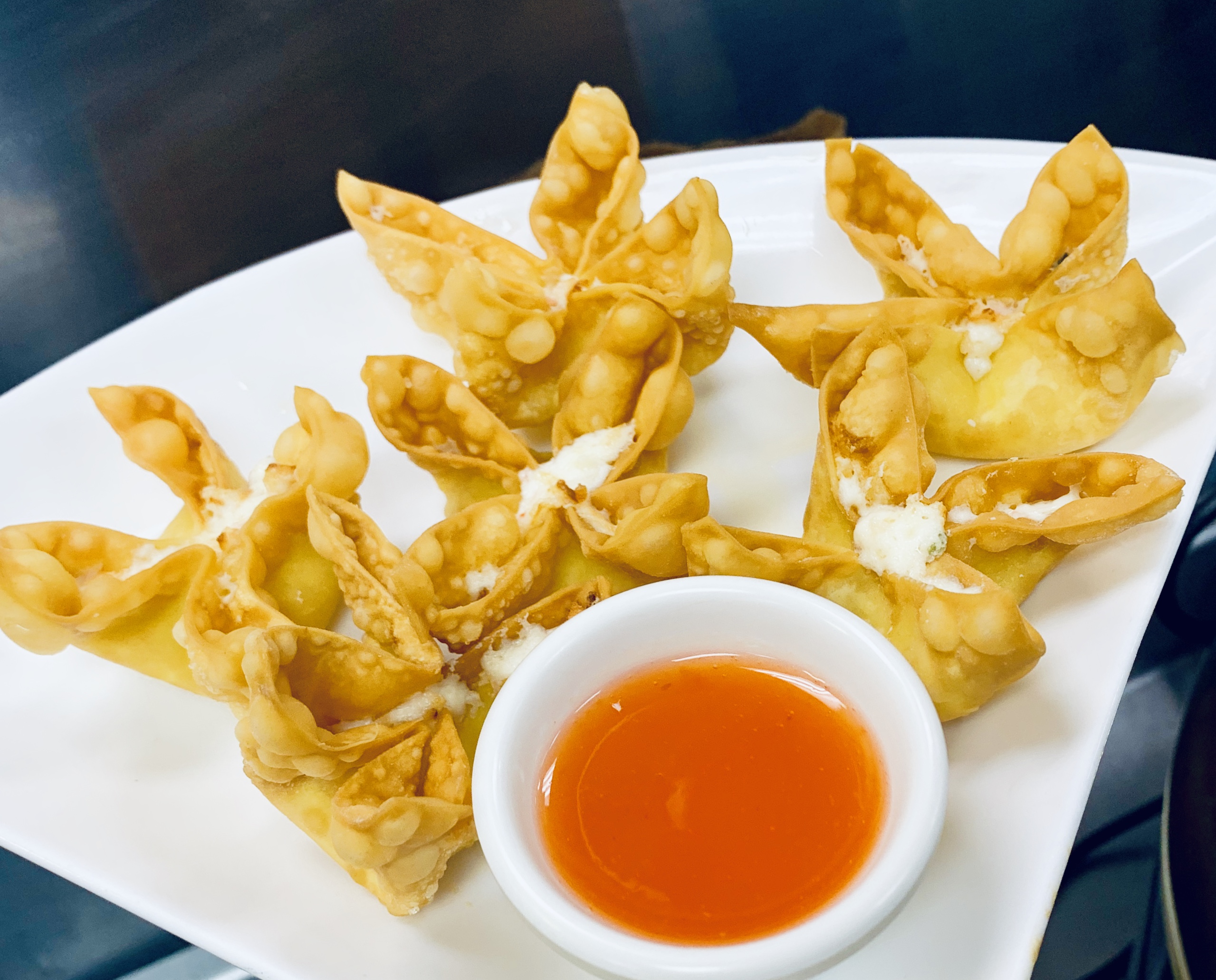 Order Crispy Crab Wonton food online from Red Bowl Asian Bistro store, Cary on bringmethat.com
