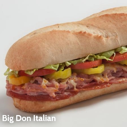Order Big Don Italian Sub food online from Donatos Pizza store, Erie on bringmethat.com