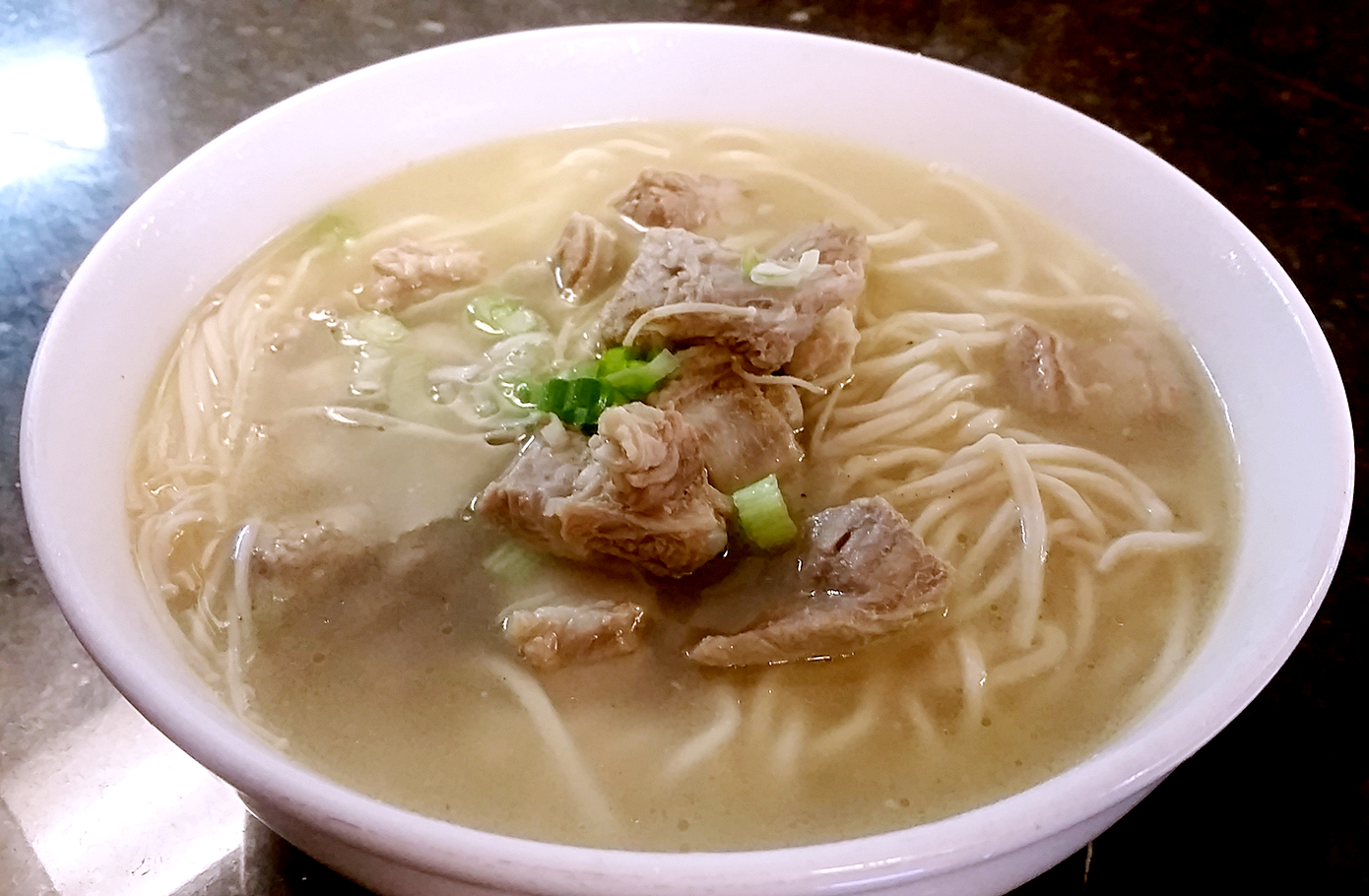 Order Spare Ribs Noodle Soup food online from Yee Siang Dumplings store, Ann Arbor on bringmethat.com
