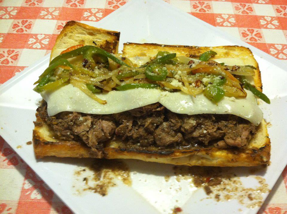 Order Italian Beef Sandwich food online from Chicago Pasta House store, Moreno Valley on bringmethat.com