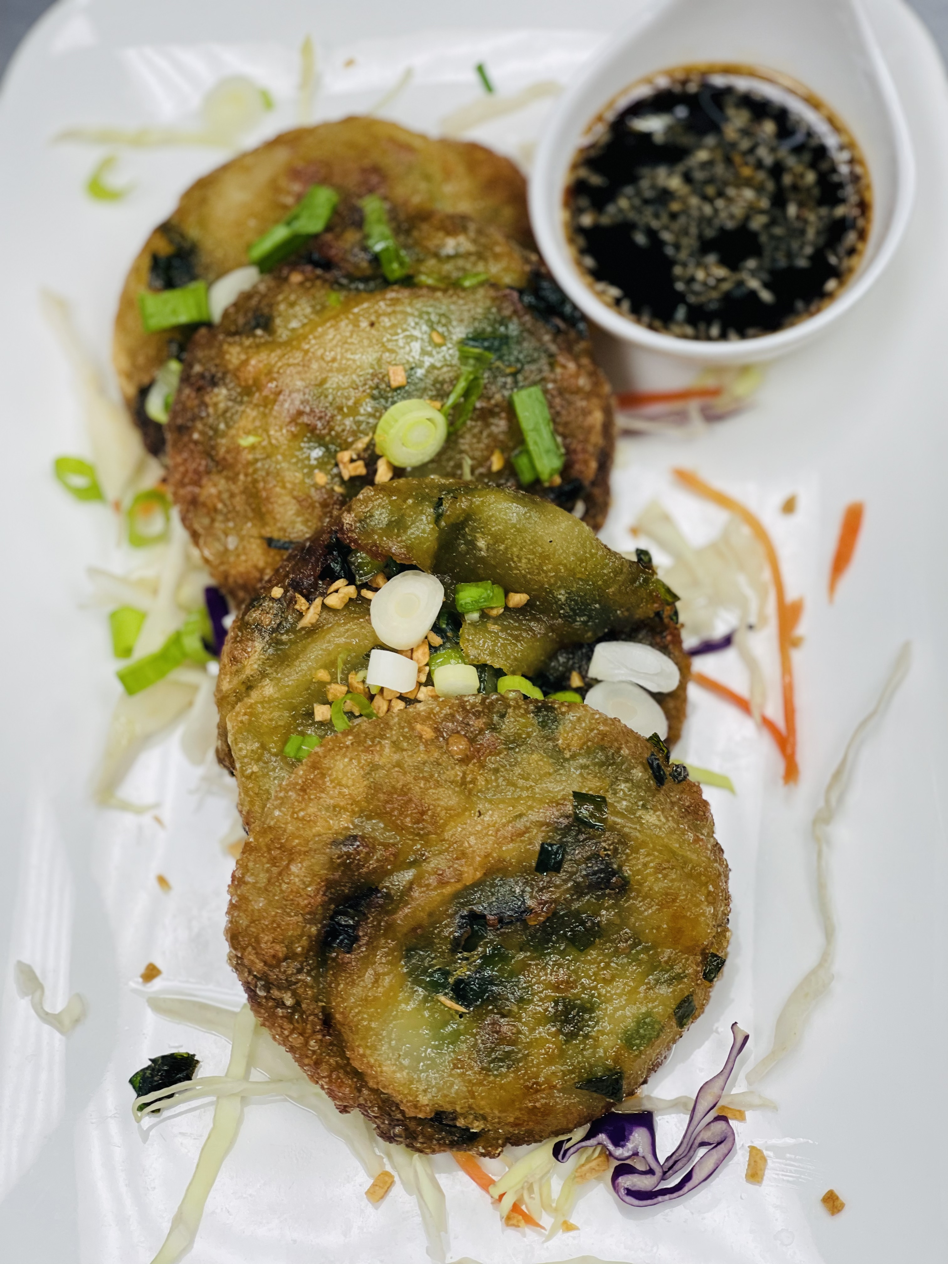 Order Chive Dumpling food online from Thai Aroy Dee store, Drexel Hill on bringmethat.com
