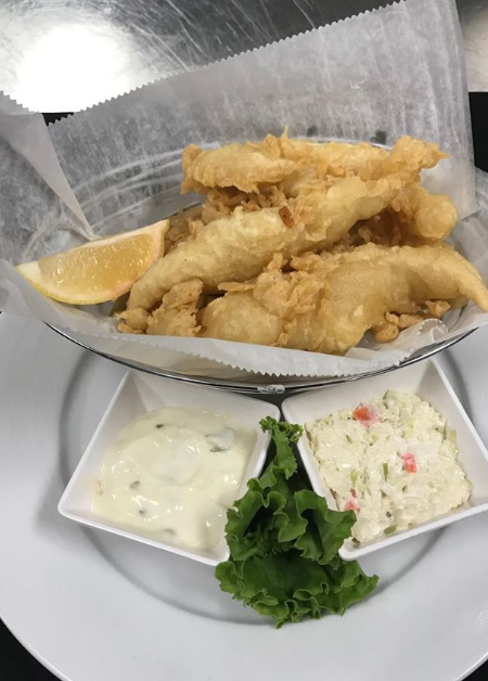 Order Fish and Chips food online from Twist Midtown Grill And Bar store, Jackson on bringmethat.com