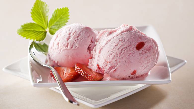 Order Strawberry Ice Cream food online from Mary's Waffle Bar store, San Francisco on bringmethat.com