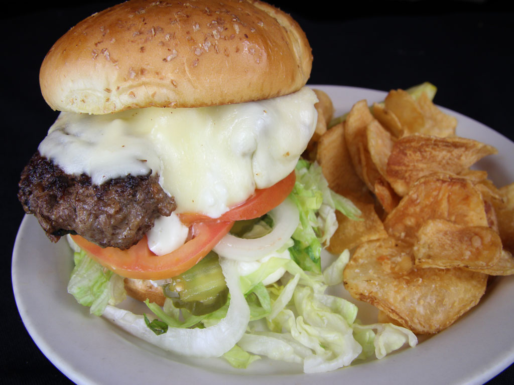 Order Our Blue Cheese Burger food online from The Thurman Cafe store, Columbus on bringmethat.com