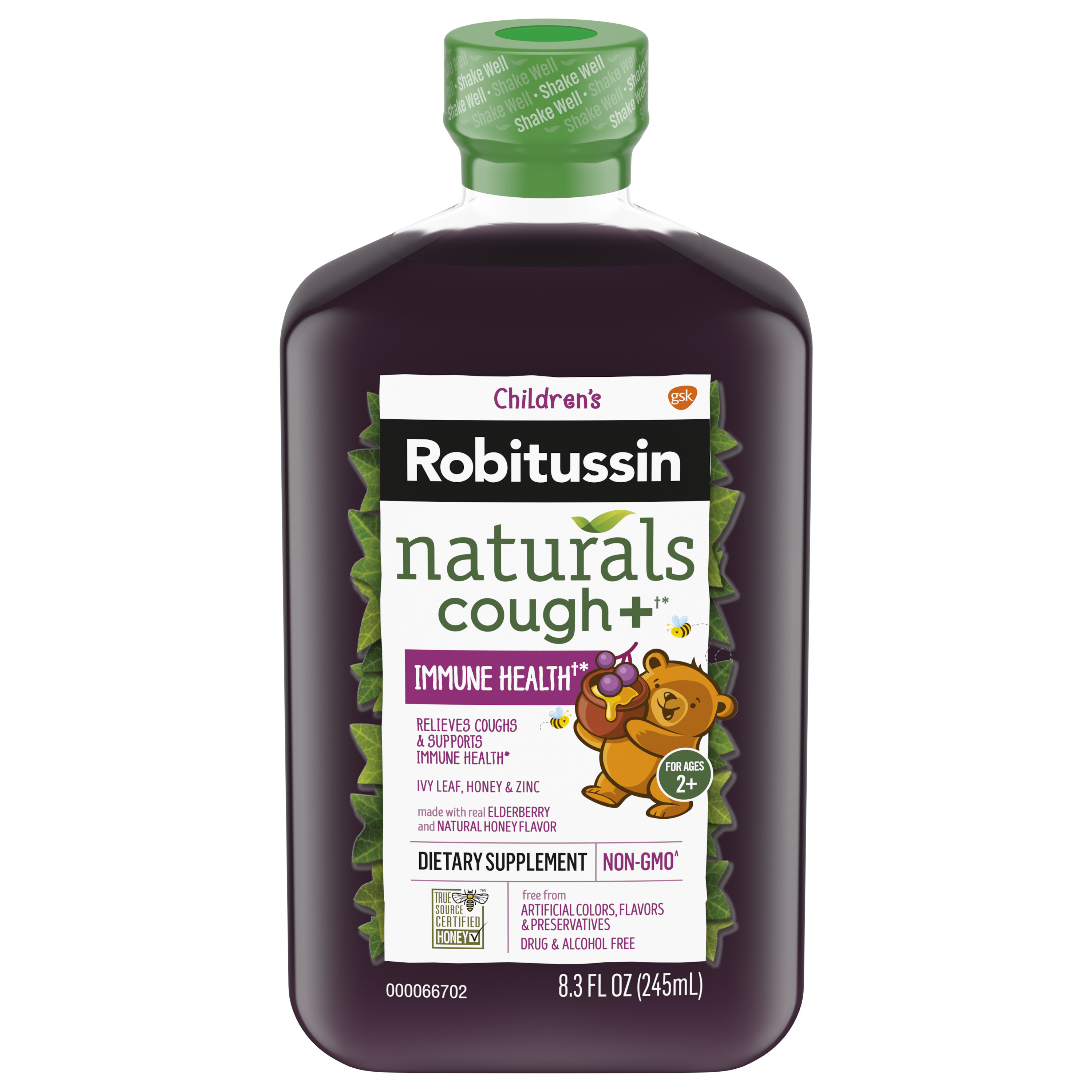 Order Children's Robitussin Naturals Cough + Immune Health Dietary Supplement Syrup - 8.3 fl oz  food online from Rite Aid store, Antelope on bringmethat.com