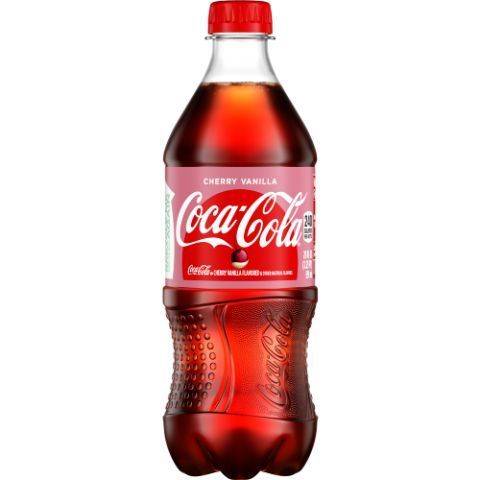 Order Coke Cherry Vanilla 20oz food online from 7-Eleven store, Manchester on bringmethat.com