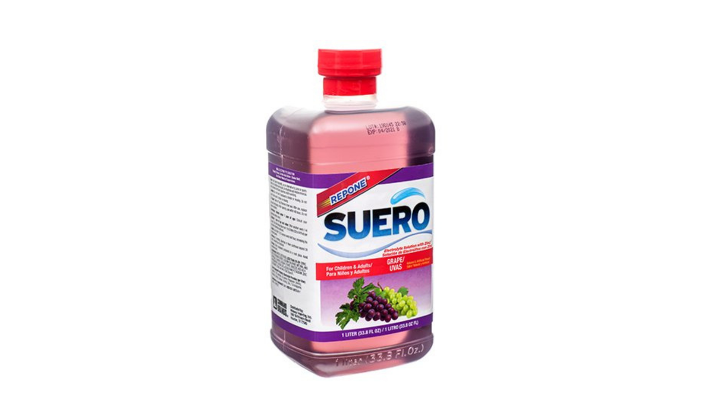 Order Suero Grape Pediatric Drink 33.8oz food online from Orcutt Liquor & Deli store, Orcutt on bringmethat.com