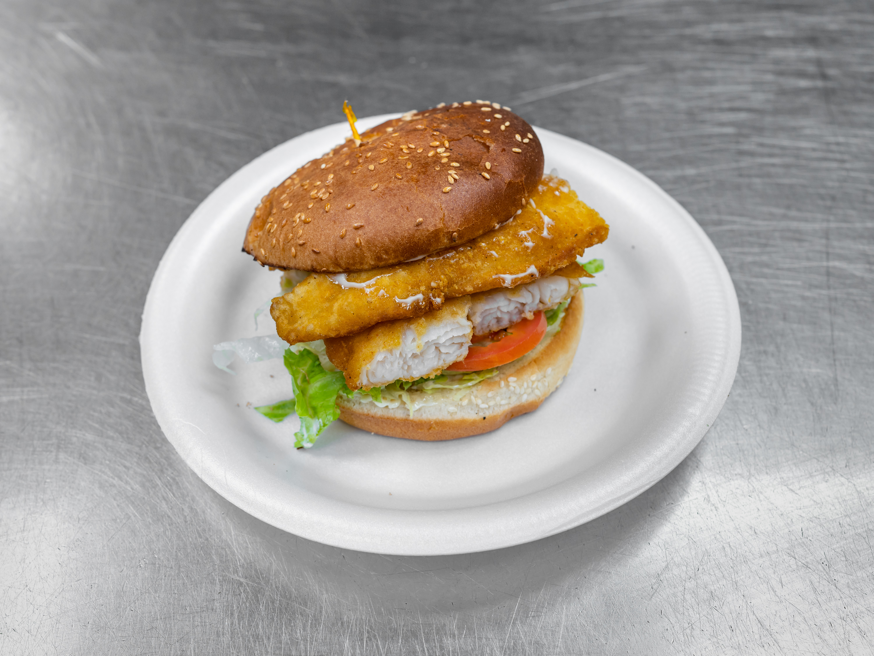 Order Fish Sandwich food online from Hopkins Store store, Richmond on bringmethat.com