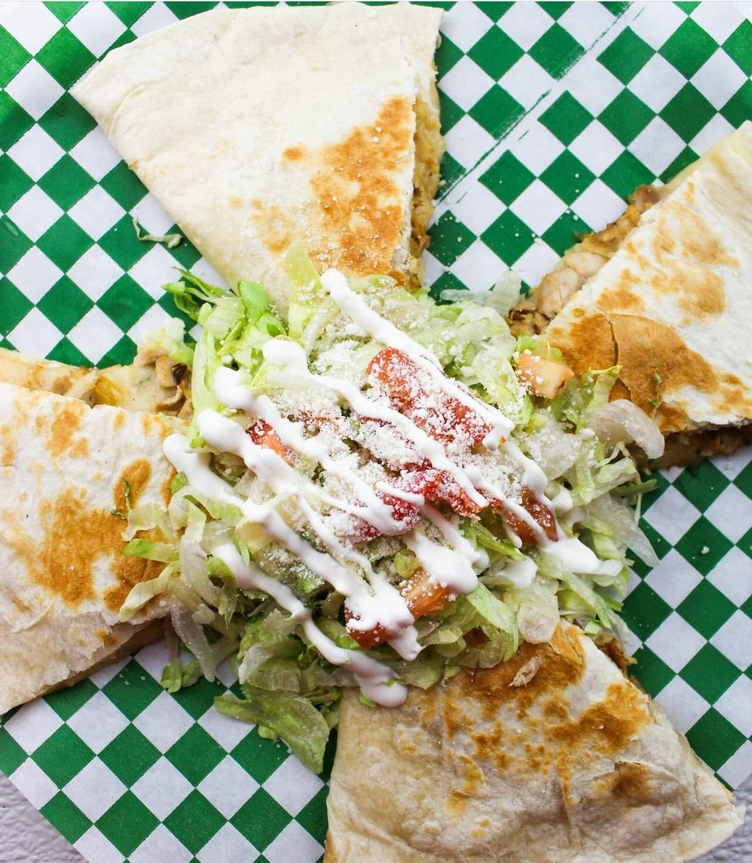 Order Quesadilla food online from Meños Place store, Mesa on bringmethat.com