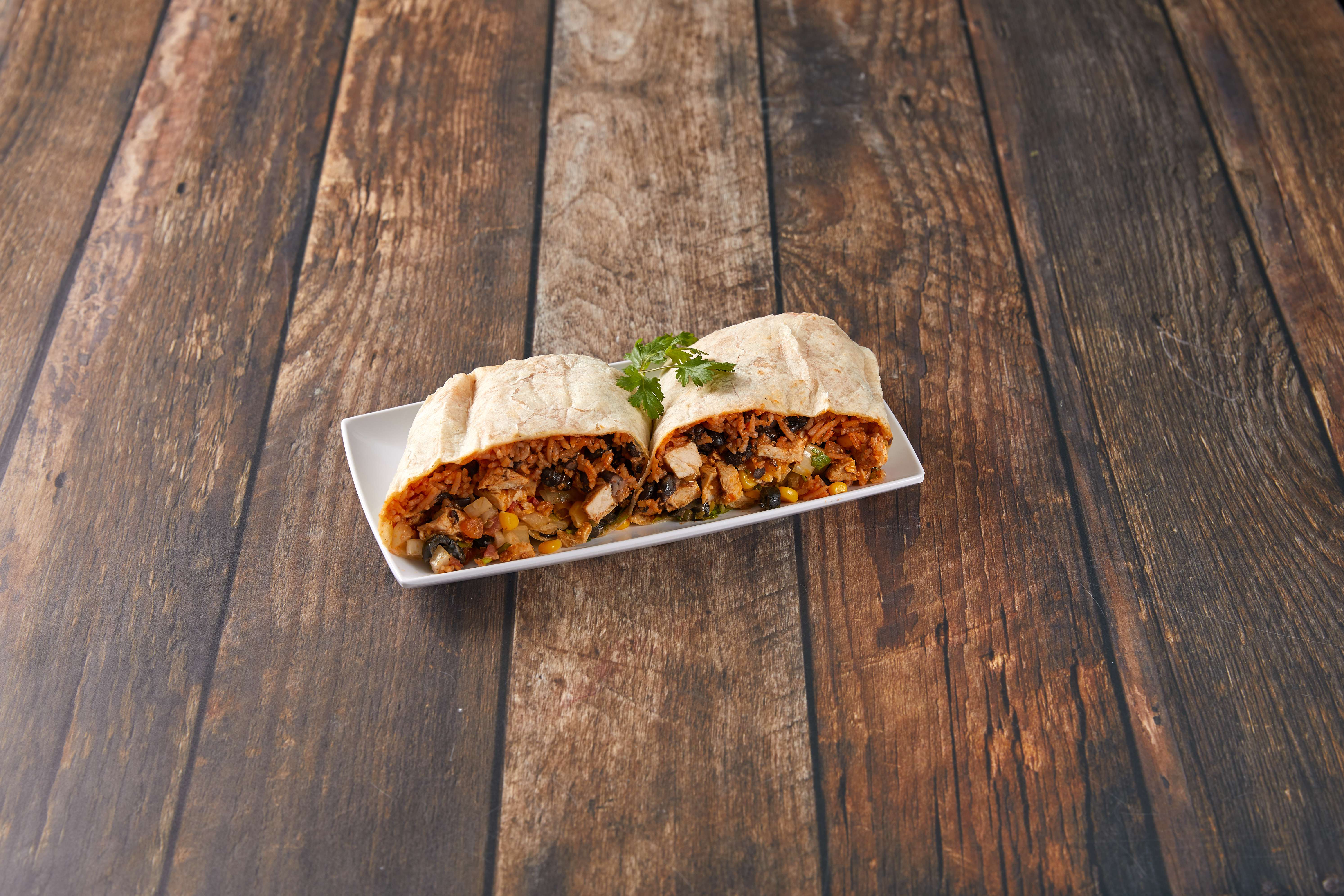 Order Chicken Burrito food online from Cilantro Fresh Mexican Grill store, Los Angeles on bringmethat.com