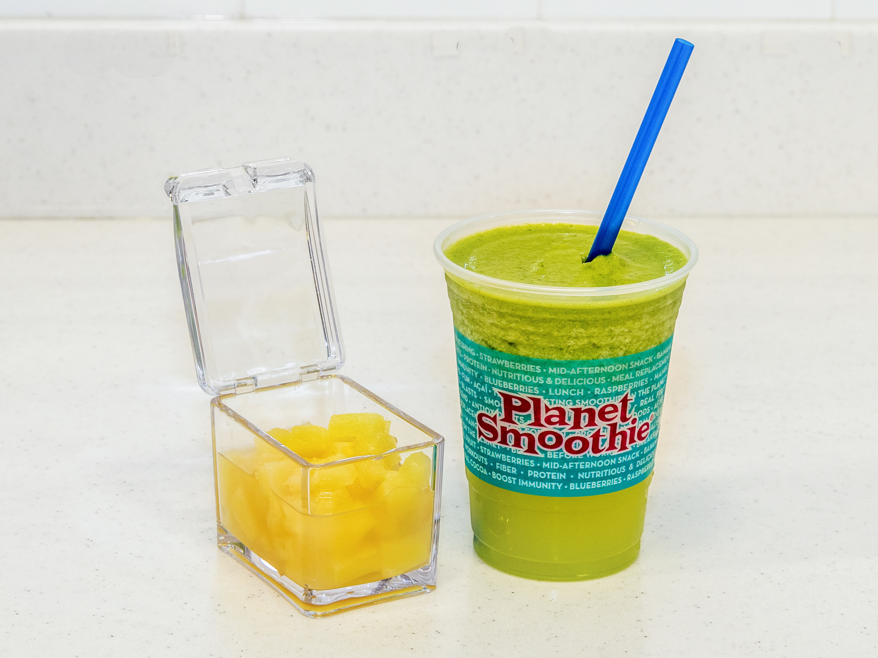 Order Pineapple Trop Smoothie food online from Planet Smoothie store, Minneapolis on bringmethat.com