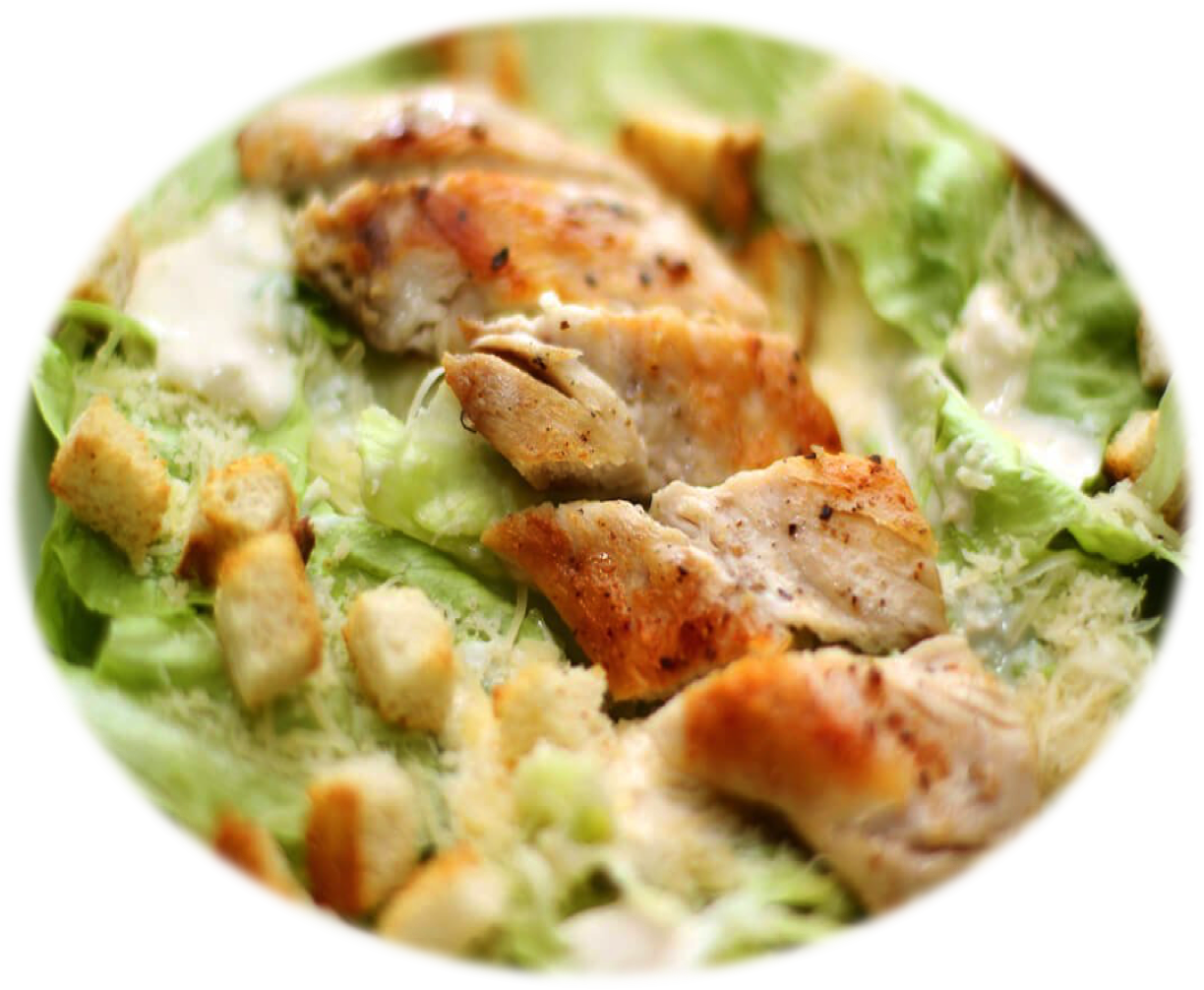 Order Caesar Salad food online from La Zeez Pita Grill store, Torrance on bringmethat.com