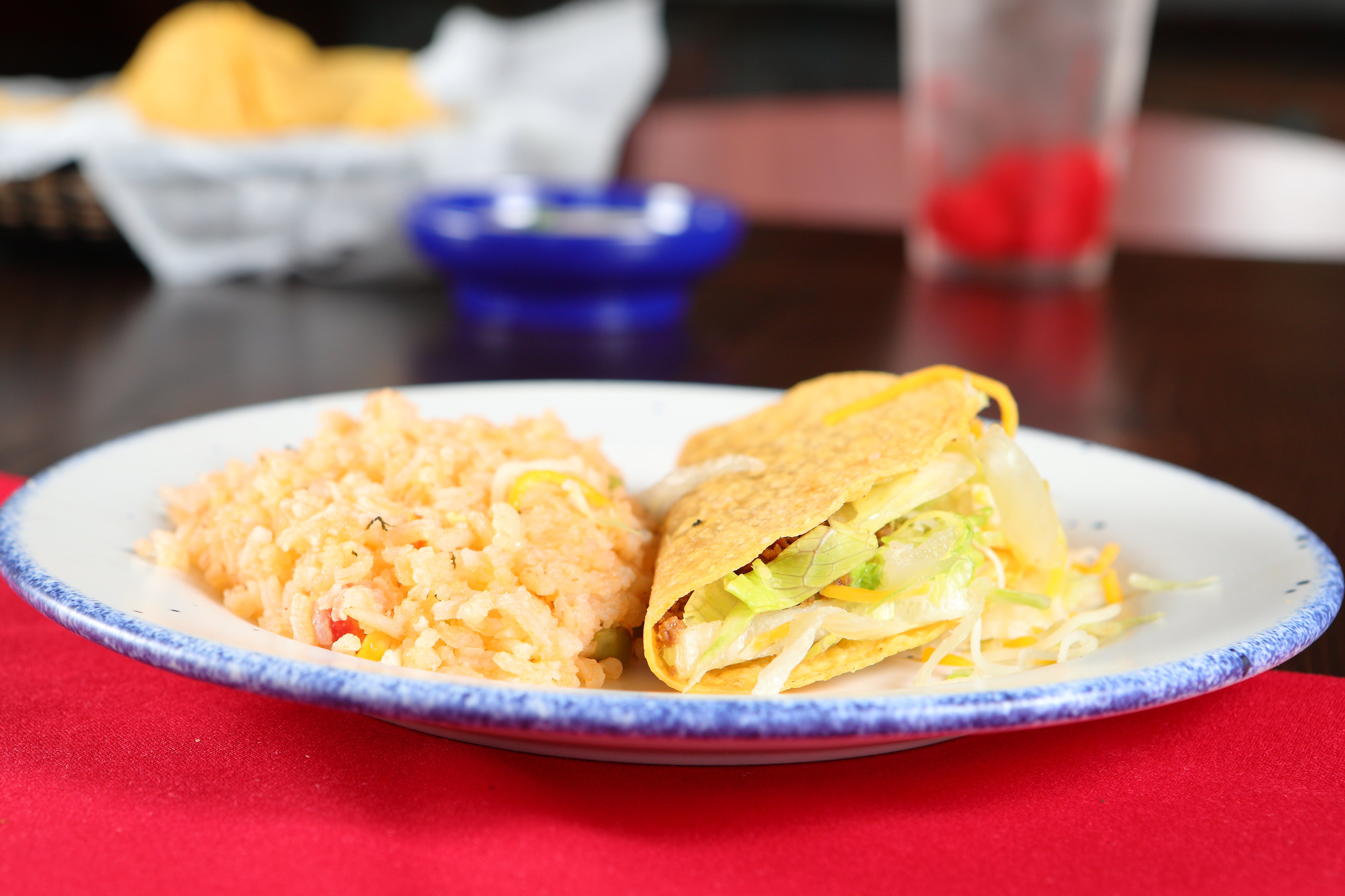Order Kids Taco and Rice food online from El Sabor store, Pittsburgh on bringmethat.com