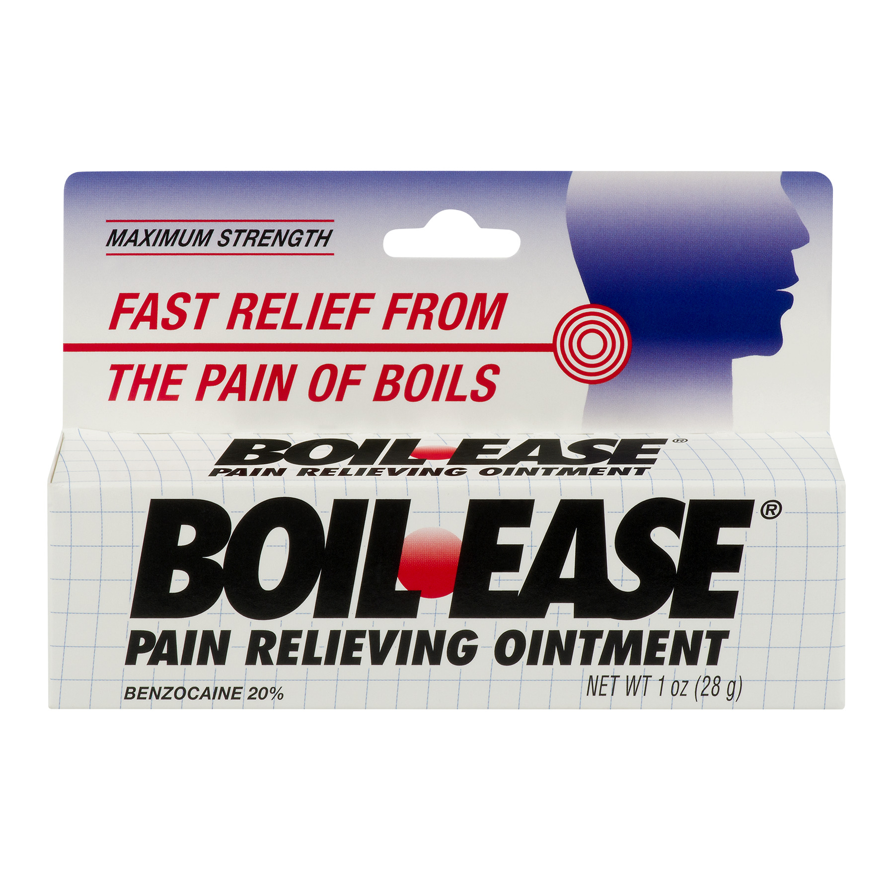 Order Boil Ease Pain Relieving Ointment, Maximum Strength - 1 oz food online from Bartell store, Edmonds on bringmethat.com