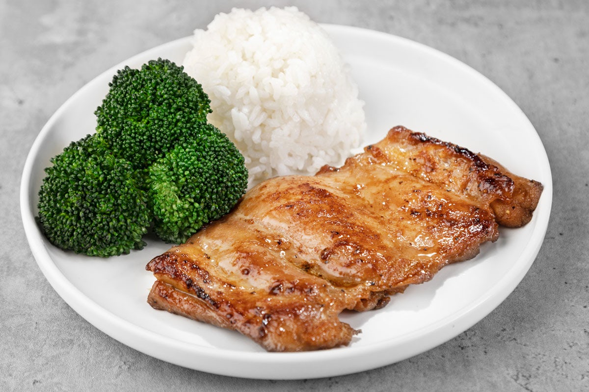 Order Hawaiian BBQ Chicken Keiki Meal food online from Ono Hawaiian BBQ store, Riverside on bringmethat.com