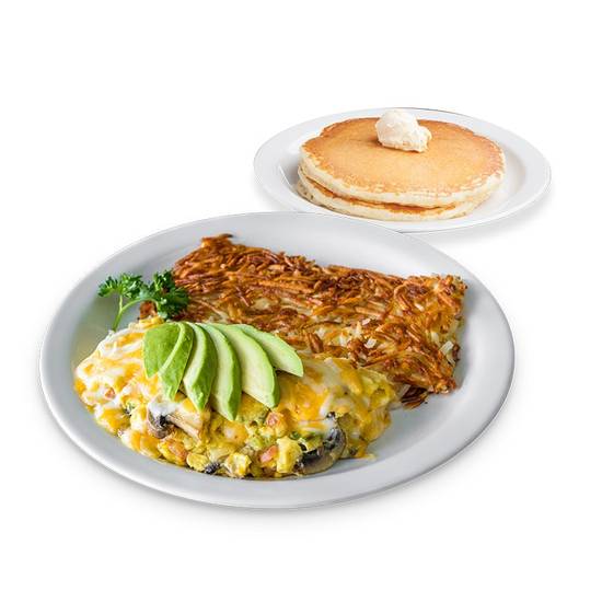 Order VEGGIE OMELETTE food online from Norms store, Los Angeles on bringmethat.com