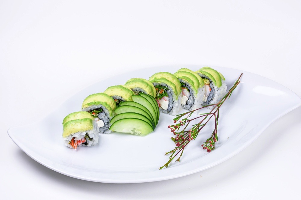 Order California Fashion Roll food online from Sushi And Rolls store, Livonia on bringmethat.com