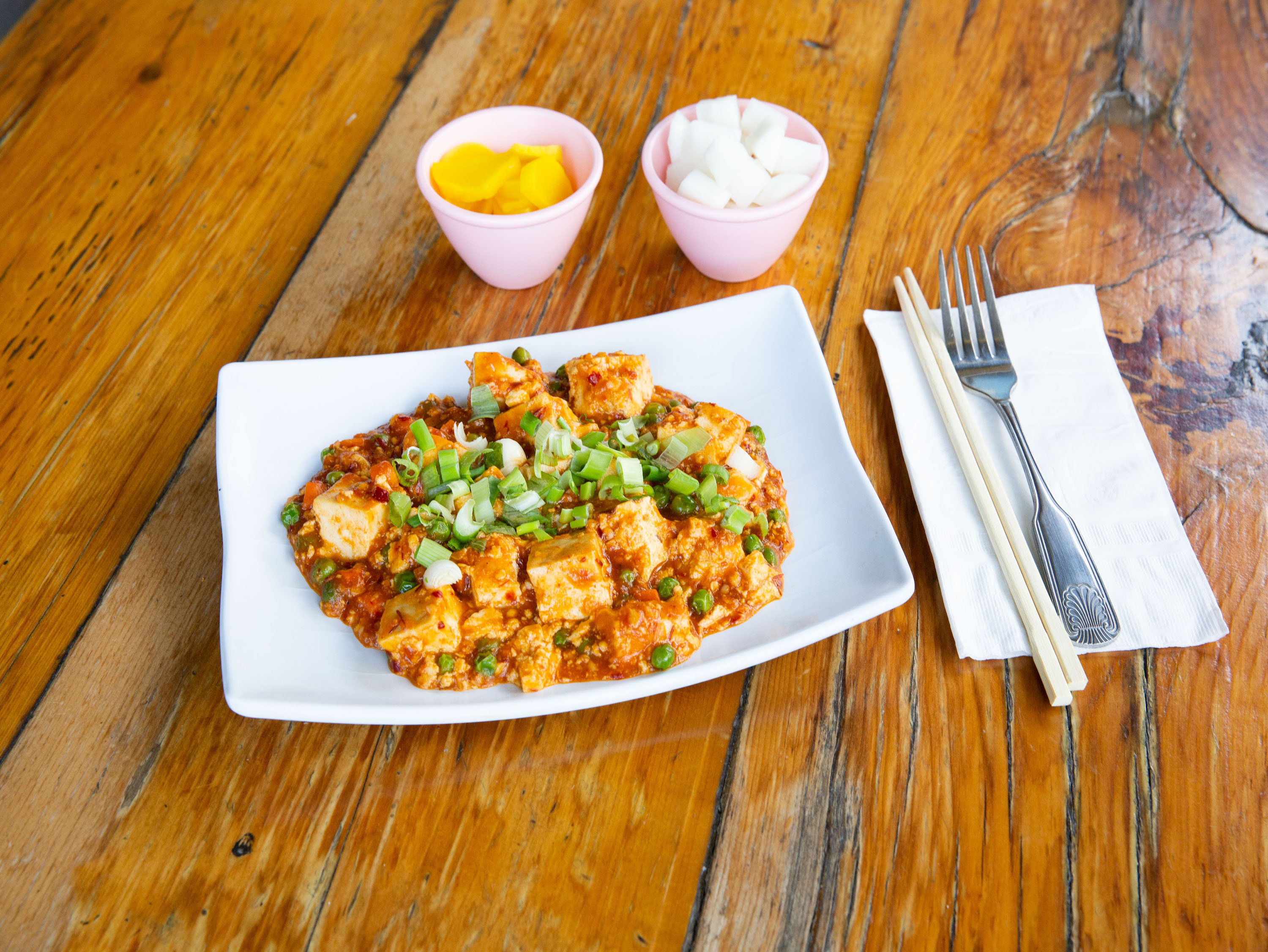 Order Spicy Tofu food online from Cafe Patio store, Fullerton on bringmethat.com
