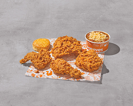 Order 4Pc Signature Chicken Dinner food online from Popeyes store, Houston on bringmethat.com