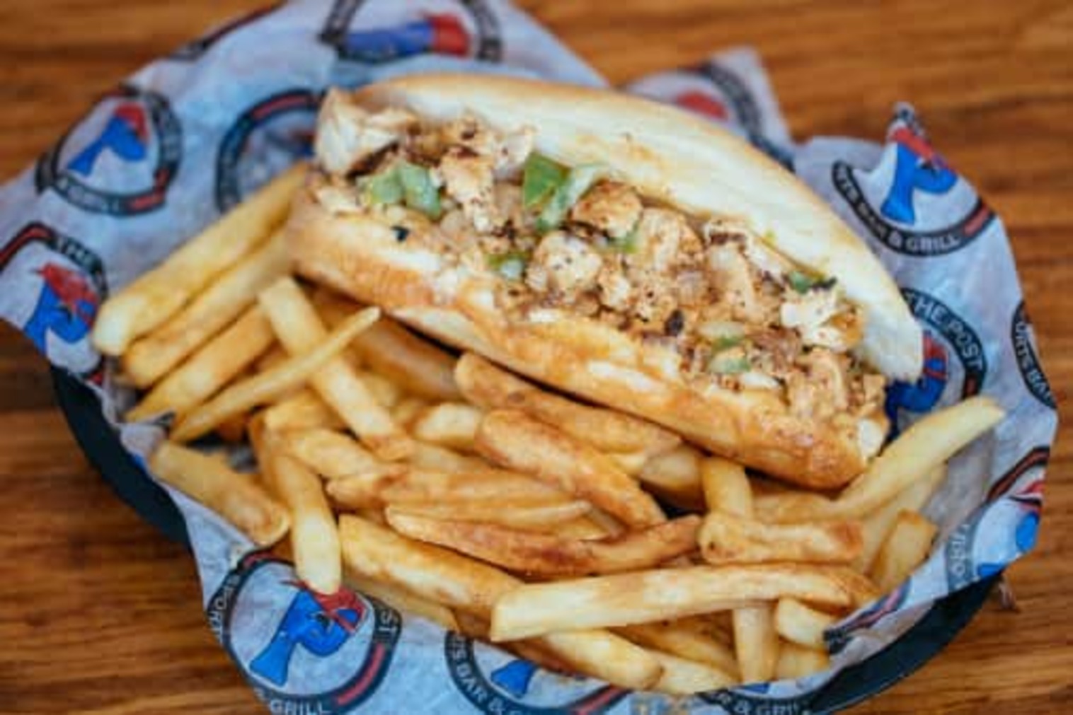 Order Chicken Cheesesteak food online from The Post Sports Bar & Grill store, Maplewood on bringmethat.com