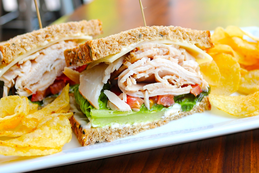 Order Turkey & Swiss Sandwich food online from Cafe Express store, Houston on bringmethat.com