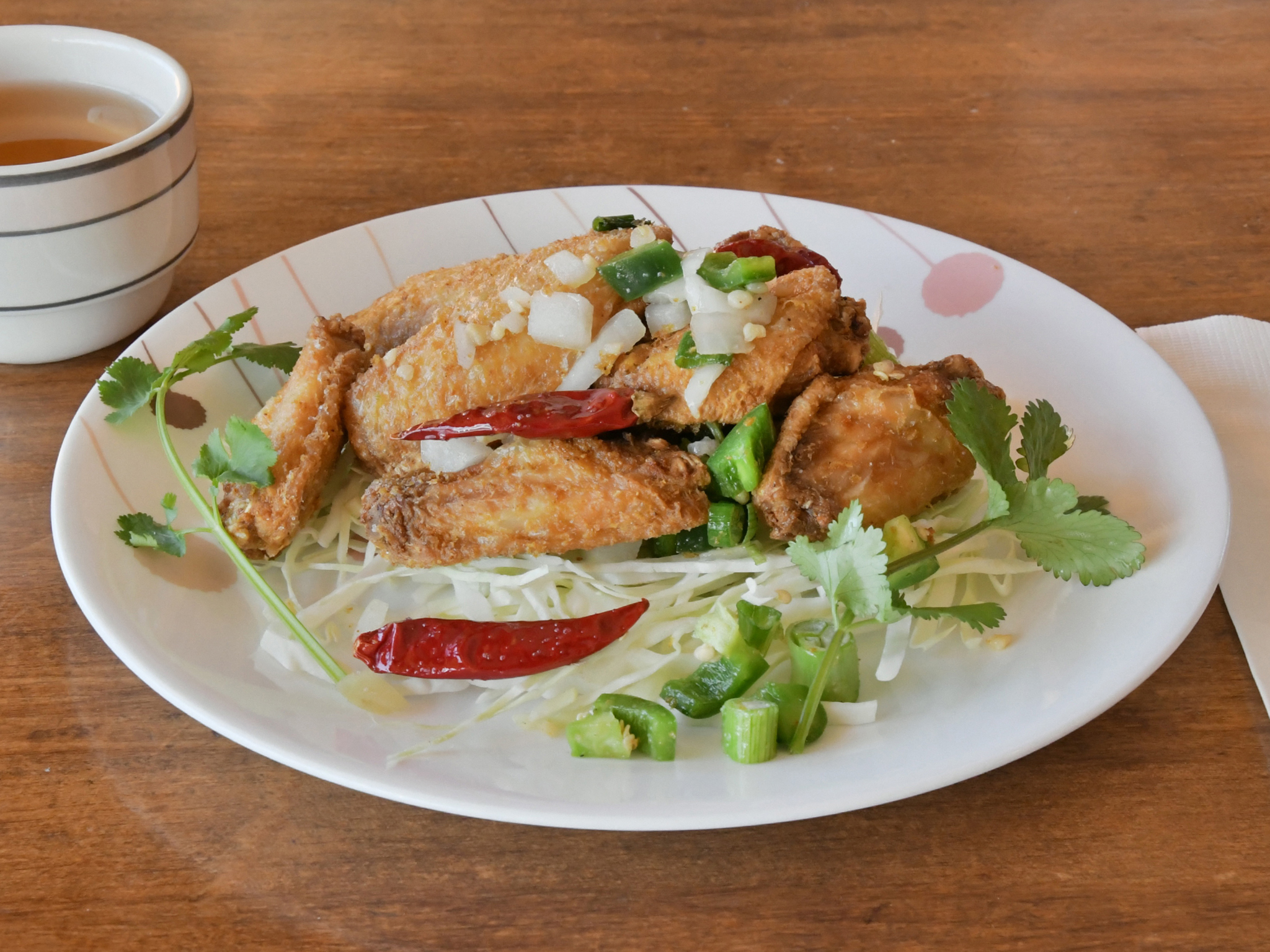 Order A16. Salt and Pepper Chicken Wings food online from The Pearl House store, Albany on bringmethat.com